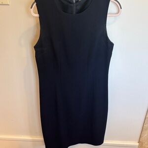 Elegant Navy Sleeveless Dress